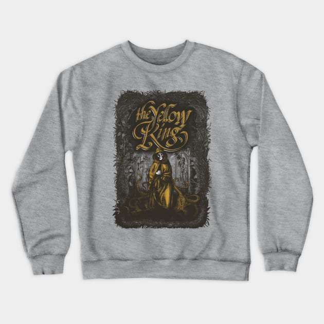 The Yellow King Crewneck Sweatshirt by Moryart